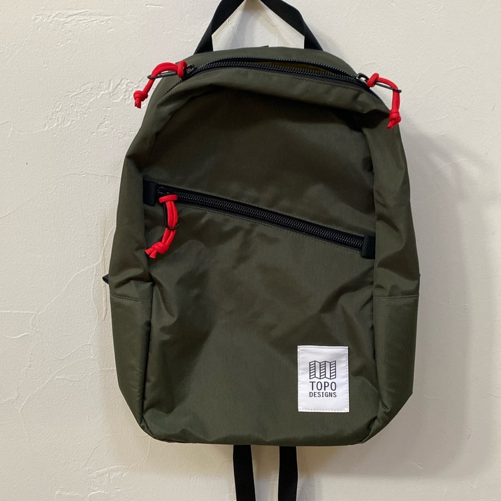 Topo designs canvas day pack